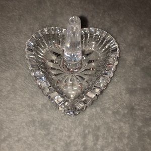 Crysral Heart Ring Holder!!